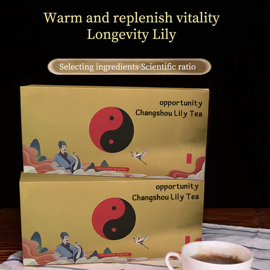 Longevity Herbal Slimming Tea with Lily – Caffeine-Free Detox Blend