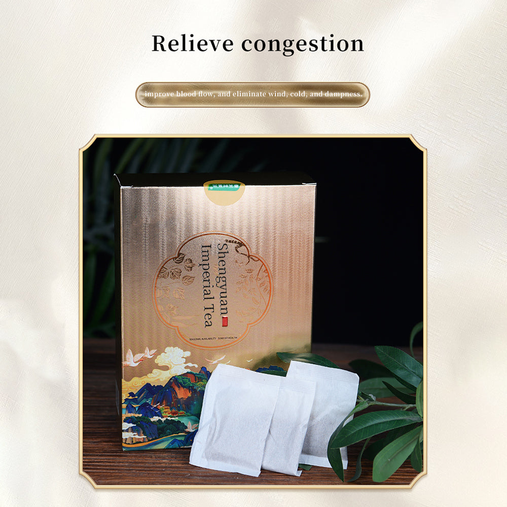 Healthy Tea – Herbal Anti-Inflammatory Shengyuan Imperial Tea for Pain & Skin Relief