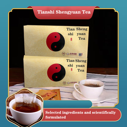 Tianshi Shengyuan Tea - Natural Herbal Tea for Energy, Immunity, and Wellness